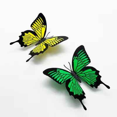New Model in High Demand and Customizable Environmentally Friendly Waterproof Durable Butterfly-shaped 3D Refrigerator Magnet