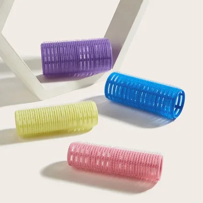Wholesale Small Self Grip Plastic Hair Rollers Pro Salon Hairdressing Curlers Bangs Foam Hair Rollers