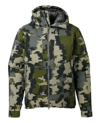 Custom Men Hunting Padded Jacket Hooded Puffer Jacket Fishing Hunting Jacket Camo