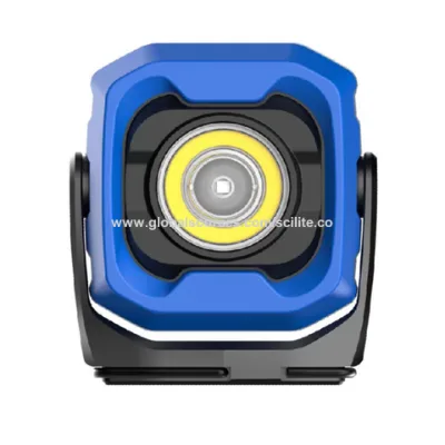 Rechargeable Waterproof Portable 10W LED Work light with Strong Magnet and Power Bank for working, Camping, Inspection and Repair