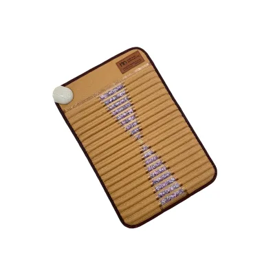 Pure Natural Amethyst Crushed Stone Heating Pad Small Portable Body Relaxation Massage Pad