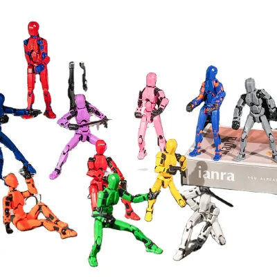 Multi-articular Action Figure Toy Manual Assembly Toy Decompression Artifact
