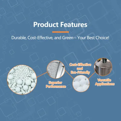 Jichuan Ceramic Ball Polishing Media Is Used for Vibration Tumbling and Centrifugal Polishing Machine