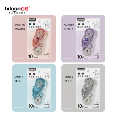 Hot Selling Eco-Friendly 5mm Bandwidth Colored Correction Tape Cute Designs Easy Coverage Best Stationery Choice Made Plastic