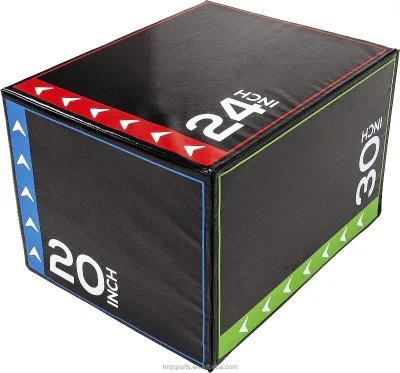 MD Buddy Anti Slip 3 in 1 Black Body Customized Logo Packing Color Material Origin Exercise Landing Size Yoga Foam Soft Plyo Box