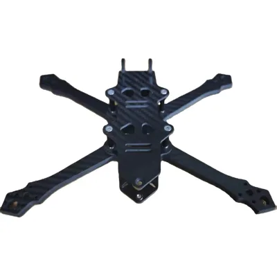 Custom CNC Machined Carbon Fiber Drone Parts Lightweight High Strength UAV Frame Arm RC Quadcopter Accessories