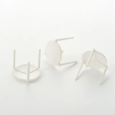 Dining Room 2.5g Bulk White Cutlery Pizza Tools Fixing Pizza Gadgets PP Pizza Tripod