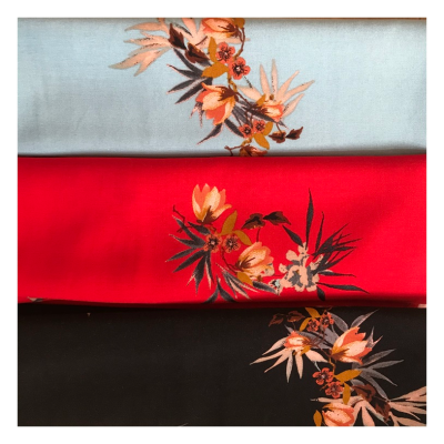 Ready Stock 100% Viscose Rayon Fabrics Rayon Fabric Woven Manufacturer
