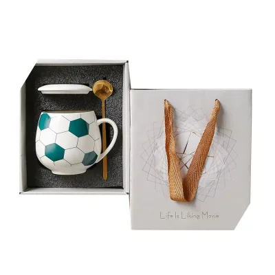 Hot Selling Wedding Gifts for Guets Novelty Customized Ceramic Mug Set Corporate Office Souvenir Business Promotion Gift Box Set