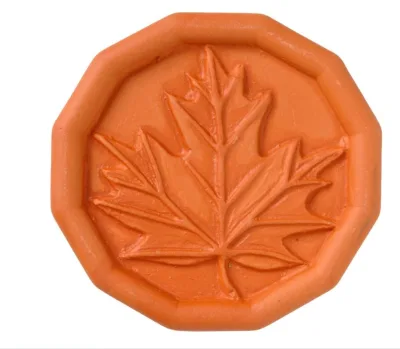 Maple Leaf Terra Cotta Brown Sugar Saver