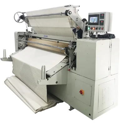 Sunray Multifunction Fabric Pleating Machine New Condition for Manufacturing Plant with Core Engine Component