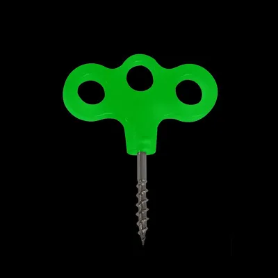 Aluminum Alloy Tent Pegs with Glowing Dark Camping Garden Tent Stakes/Nails Outdoor Luminous Spiral Accessories