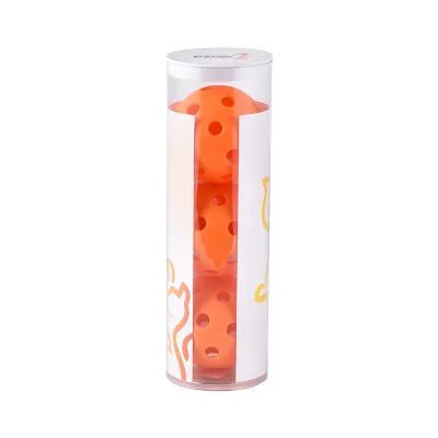 Excellent Quality USAPA Standard Orange Pickleball Balls 26 Holes Indoor Made of Durable PP Material