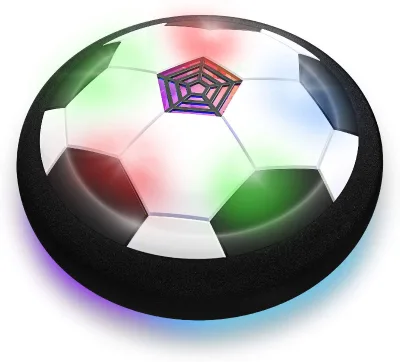 Indoor LED Floating Hoverball Electronic Football Hover Football Soccer Toys with Light Football Soccer Players Toys for Kids