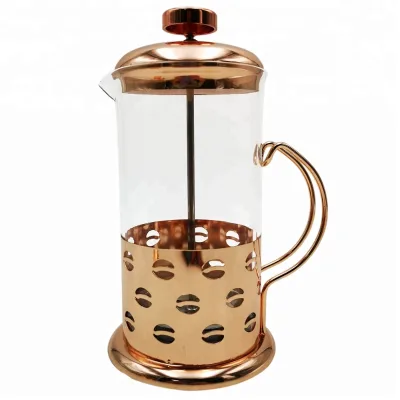 OEM Custom logo french press coffee bean style for Household