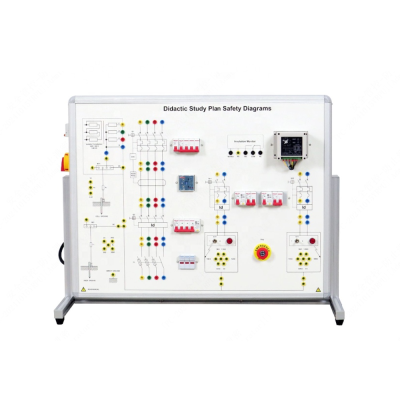 Didactic Study Plan Safety Diagrams Didactic Equipment School Teaching Equipment Electrical Training Equipment
