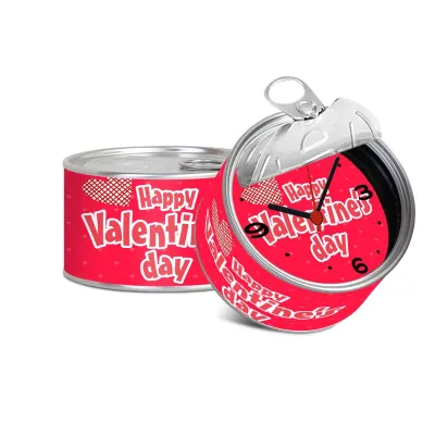 Wholesale Gift Set Valentine Theme Custom Clock Table Fridge Magnets for Souvenir