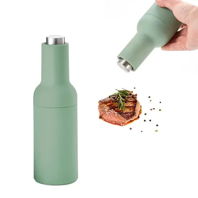 New Custom Design Gravity Function Salt and Pepper Grinder for Kitchen