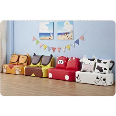Hot Sale Newest Soft and Comfortable Children's Sofa Bed Baby Upholstered Sofa Kids Sofa