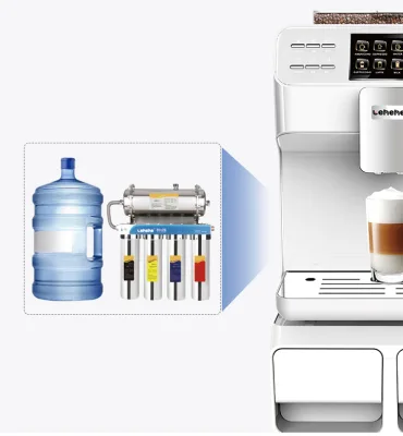 Professional Electric Espresso Coffee Maker Pressure Coffee Machine for Coffee Powder