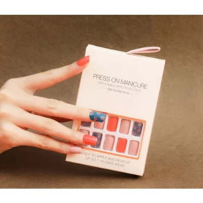 Wholesale Wearable Artificial False Nails, Press on Nails For Women Nail Beauty