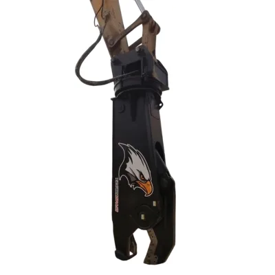 Excavator Metal Cutting Replaceable Blades Shear Steel Cutting Hydraulic Eagle Shear with 360 Degree Rotating