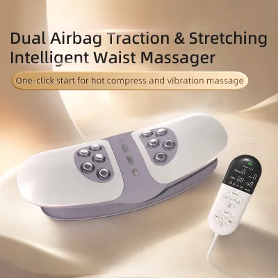 Dual Airbag Traction and Strectching  Intelligent Waist Massager Lumber Pressure