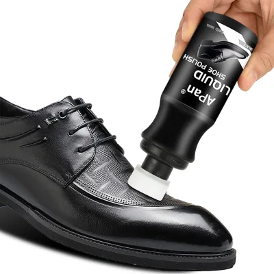100ml High Quality Liquid Shoe Polish Black Brown Neutral  Good Price Polisher Manufacturer 75 Ml Factory