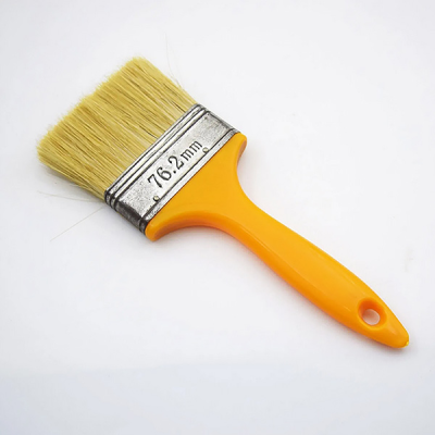 Flat Edge Paint Brush Wooden Handle Paintbrush for Wall Painting Varnish