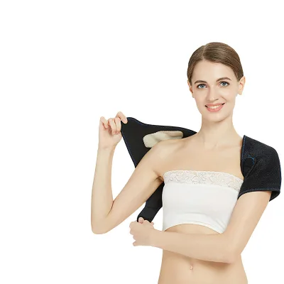 Self Heating Shoulder Pad, Magnetic Double Shoulder Support Brace for Wrap Injury and Pain Relief Health Products