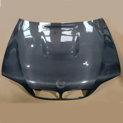 High Quality Carbon Fiber Hood for E46 M3 2 Door 4 Door Bonnet
