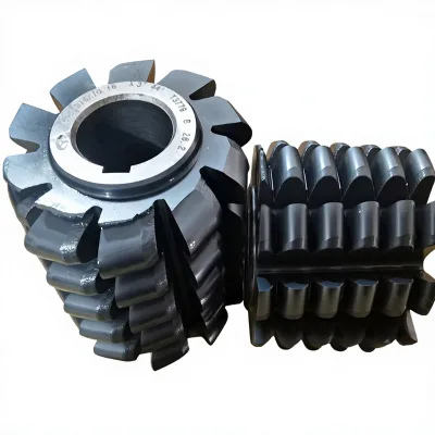 HSS M2/M35 ASA RS100 Sprocket Hobbing Tool , Sprocket Gear Hob With TIALN
