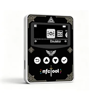 Honcam NFC Emulator Support 15 Languages Easy Button Store NFC Data Rechargeable for NS NS2 3DS WII U