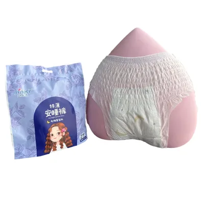 Insoftb Free Samples Super Absorbent Calzon Menstrual Cotton Menstrual Diaper Wholesale OEM Breathable Women Menstrual Panties