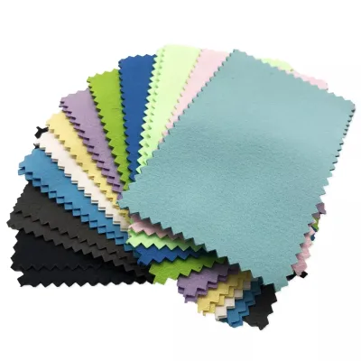 Free Sample Eco Friendly Microfiber Jewelry Cleaning Cloth Silver Polishing Cloth Jewelry Cleaner Soft Jewelry Polishing Cloth