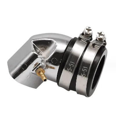GY6 Carburetor Intake Manifold for 150cc Chinese Scooter GoKart Aluminum Racing