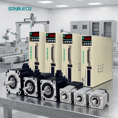 400W AC Servo Motor 60mm Flange 220V Compact Design Precision Control for Small Automation Equipment