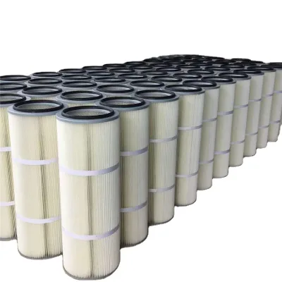 Powder Coating air Cartridge Filter for a Reverse Pulse Cleaning System Customize Industry Dust Collection Filter