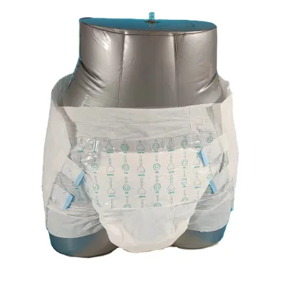 Panpansoft Professional Manufacturer's Disposable Waterproof Adult Diaper Leak Guard Adjustable Waist Non Woven Fabric High