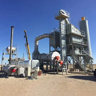 64 Ton Per Hour Cold Mix Asphalt Plant Bituminous Mixing Station PLC Pump Mini Portable High Efficiency New Price Sale