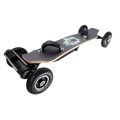 2021 Hot Selling 10000mAh 42V Long Board Electric Off-Road Skateboard FCC ROHS CE Certified Max Speed 40km/h Max Load 200kg