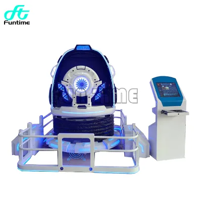 Virtual Reality Entertainment 9d Virtual Reality Roller coaster Game Simulator VR 360 Degree Rotation Interaction