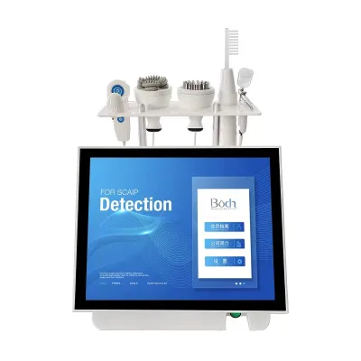 New-generation5 in 1 Scalp Analyzer Intelligent Tri-spectral Hair Analysis Device Four-zone High-definition All-in-one Unit