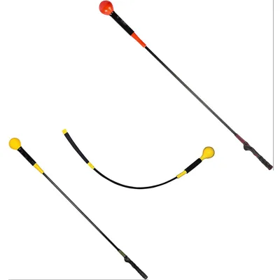 120cm Golf Swing Trainer Golf Swing Trainer Aid Power Flex Golf Swing Training Aid