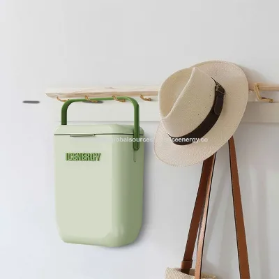 Plastic 10L Bucket Cooler Box Durable Portable Ice Box Ice Chest Plastic Camping Ice Cooler Box