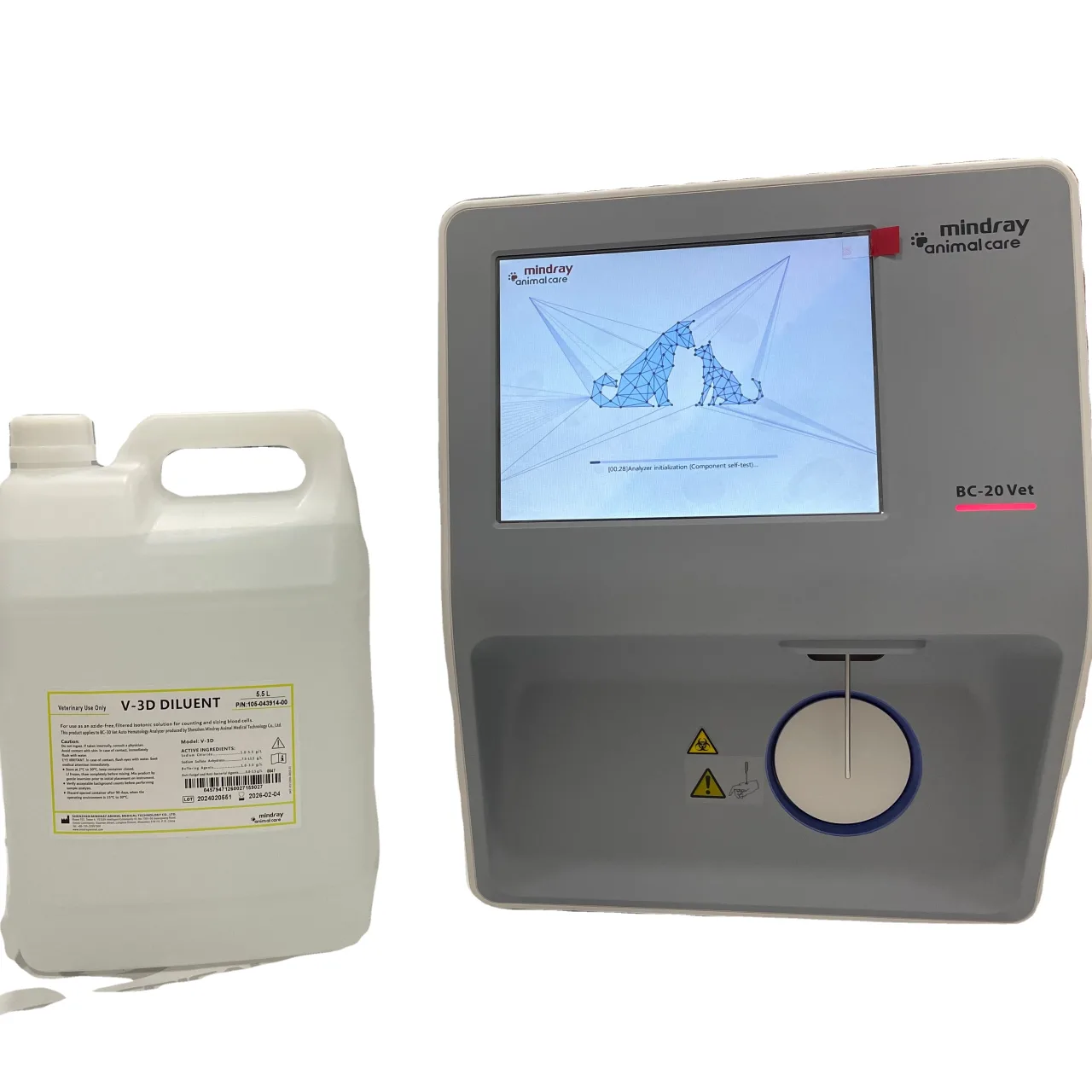 Mindray Diluent V-3D Lyse V-3CFL for Animals Vet BC-20Vet BC-30VET BC-2800VET