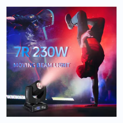 Double Rotation Effect Shake Function O Sram Lamp 230 7r for Stage Party Banquet Rgbw Night Club Lighting Moving Beam 7r 230 w
