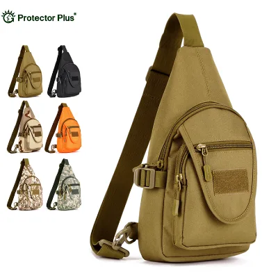 Multi-Functional Outdoor Camouflage Tactical Sling Bag Shoulder Chest Bag One Shoulder Design Hiking Waterproof Large Fashion
