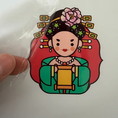 Customizable Vinyl UV for Transfer Stickers for Cup & Can Packaging-Waterproof Heat-Resistant Adhesive Clear Labels