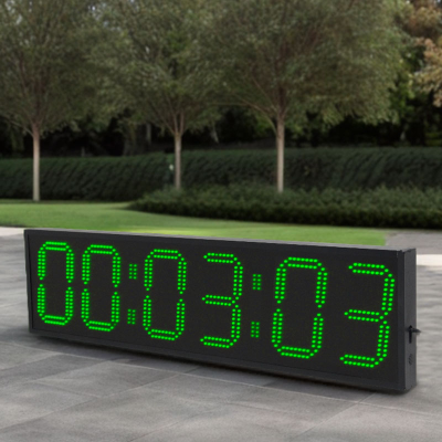 CHEETIE CP30 Large 9 Inch Tall Road Rechargeable Lap Drag Race Timer Large Display Led Countdown Clock
